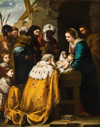 Adoración de los Magos de Bartolomé Esteban Murillo